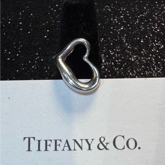 Tiffany & Co. Jewelry - Tiffany & Co. Elsa Peretti® Open Heart Ring Sterling Silver